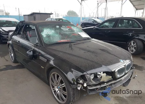 2004 BMW M3 from USA, damaged, VIN WBSBR93424PK04743